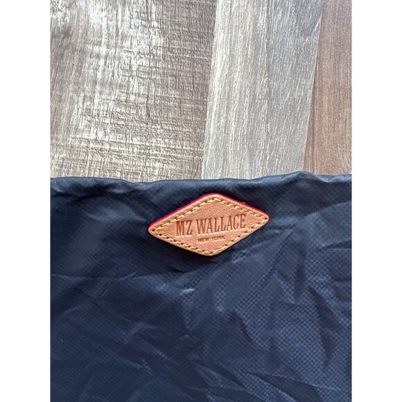 Designer MZ Wallace Large Cosmetic Pouch Bathroom Bag in Black Quiet Luxury - Picture 2 of 4